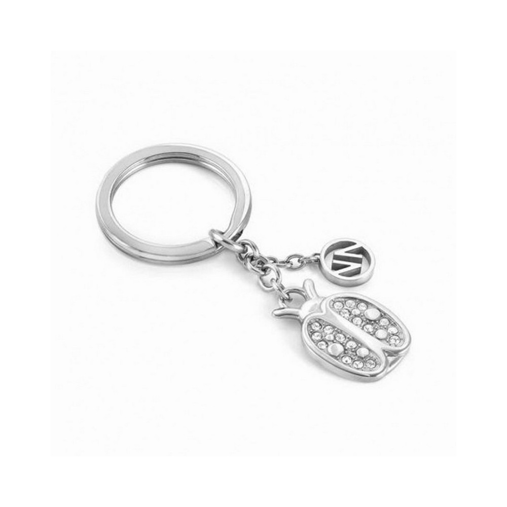 1 - Ladybug woman keyring Nomination steel with crystals 131703/037