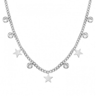 1 - Collana donna Nomination stelle STARDUST punti luce acciaio e zirconi 028113/007