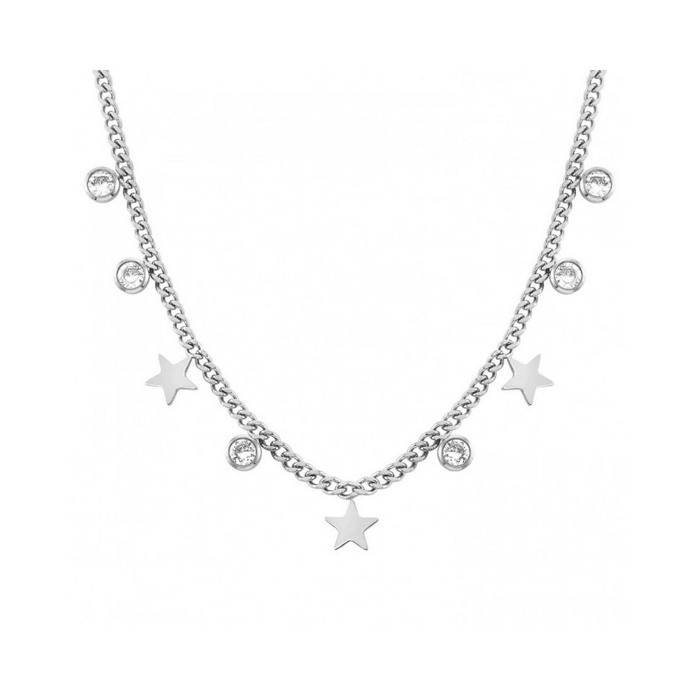 1 - Woman necklace Nomination stars STARDUST points of light steel and zircons 028113/007