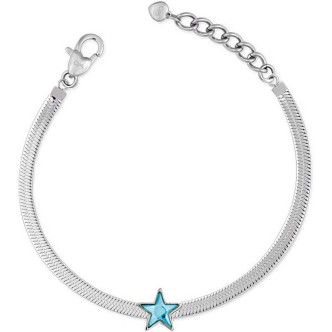 1 - Bracciale donna stella Ops Objects Fable Star OPSBR-784 acciaio con cristalli