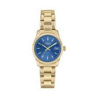 1 - Breil Lady golden woman watch only time steel blue background EW0599