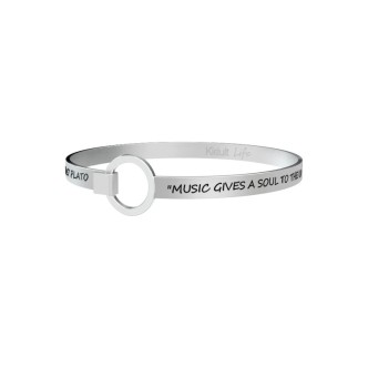 1 - Kidult 731250 bracelet in 316L steel with phrase Free Time collection