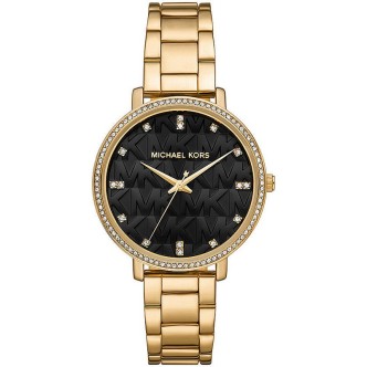 1 - Michael Kors Pyper woman watch golden MK4593 steel with crystals