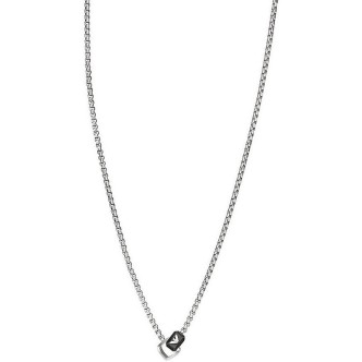 1 - Emporio Armani Essential men's necklace bolts EGS2937040 brushed steel