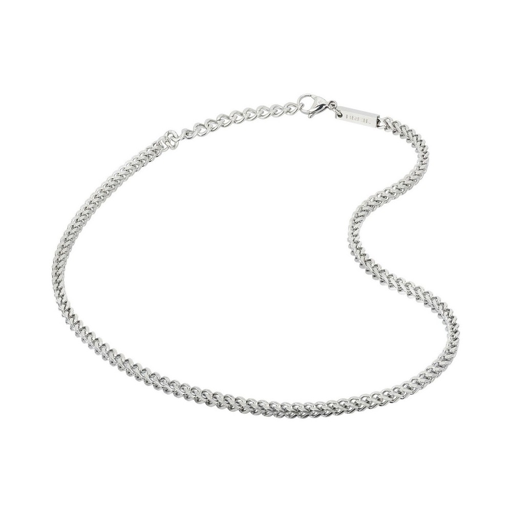 1 - Breil TJ2139 men's necklace in polished steel Groovy collection