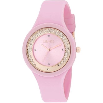 1 - Women's watch only time Liu Jo Dancing Sport pink TLJ1762 silicone