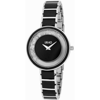 1 - Liu Jo time only woman watch black with ceramic TLJ1910 steel