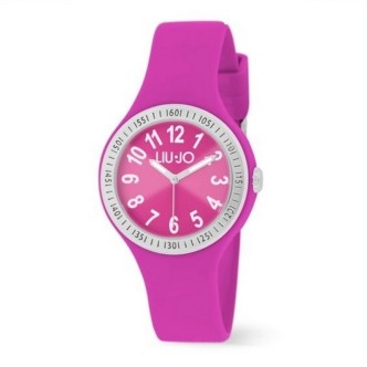 1 - Liu Jo Friendly time only woman watch plum TLJ1942 steel silicone strap