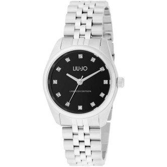 1 - Liu Jo Coolness black woman only time watch TLJ1984 steel with crystals