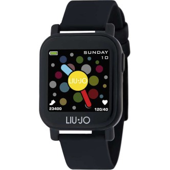 1 - Smartwatch Liu Jo Teen nero SWLJ026 cassa e cinturino silicone