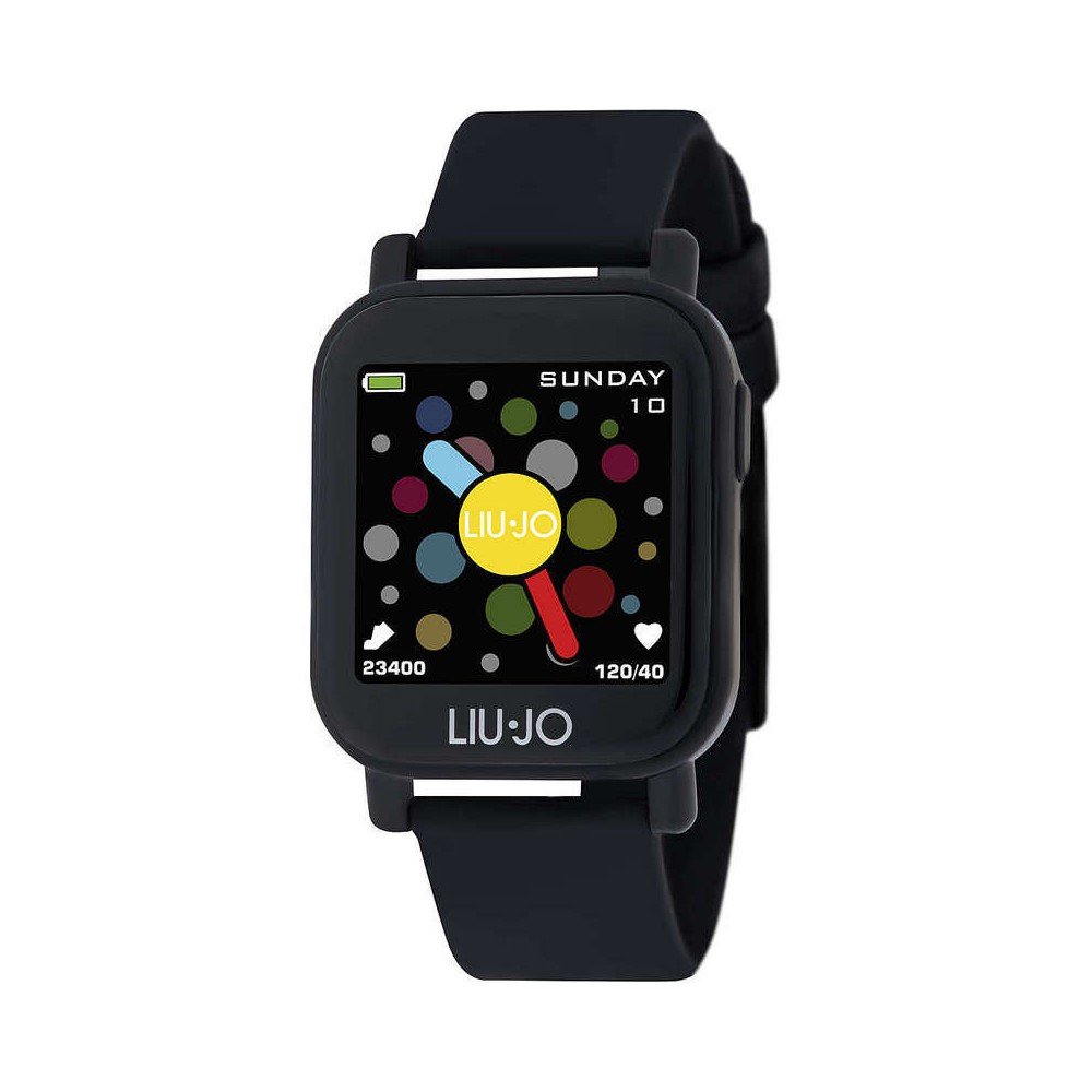 1 - Smartwatch Liu Jo Teen nero SWLJ026 cassa e cinturino silicone