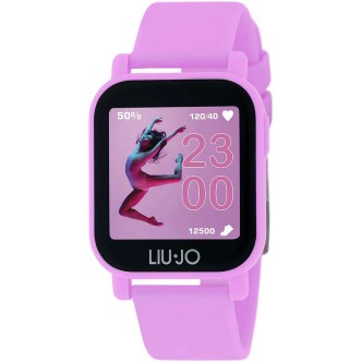 1 - Smartwatch Liu Jo Teen pink SWLJ028 silicone case and strap