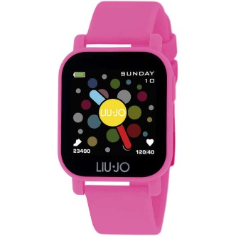 1 - Smartwatch Liu Jo Teen fuchsia SWLJ030 silicone case and strap