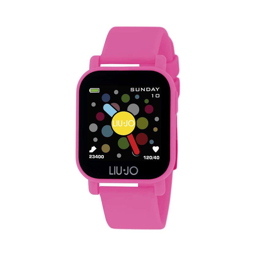 1 - Smartwatch Liu Jo Teen fucsia SWLJ030 cassa e cinturino silicone