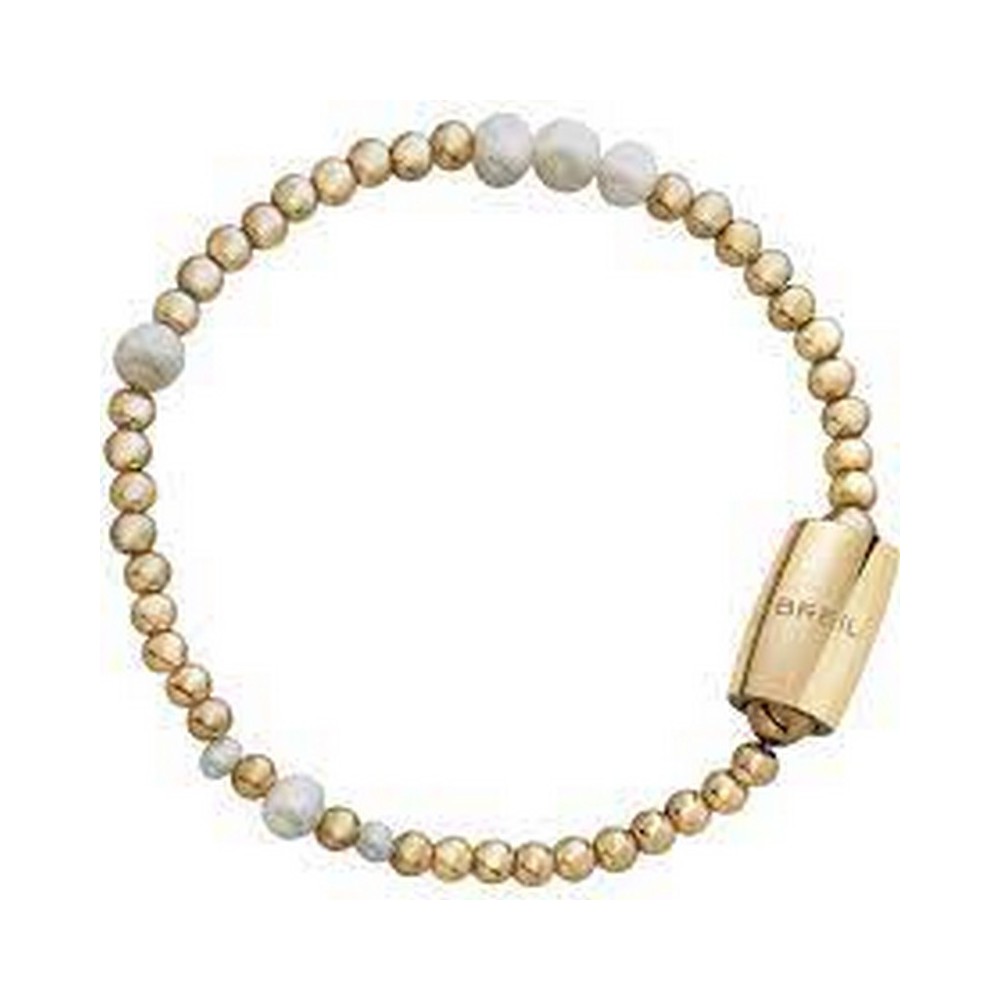 1 - Breil Magnetica System woman bracelet golden TJ3300 steel and natural pearls