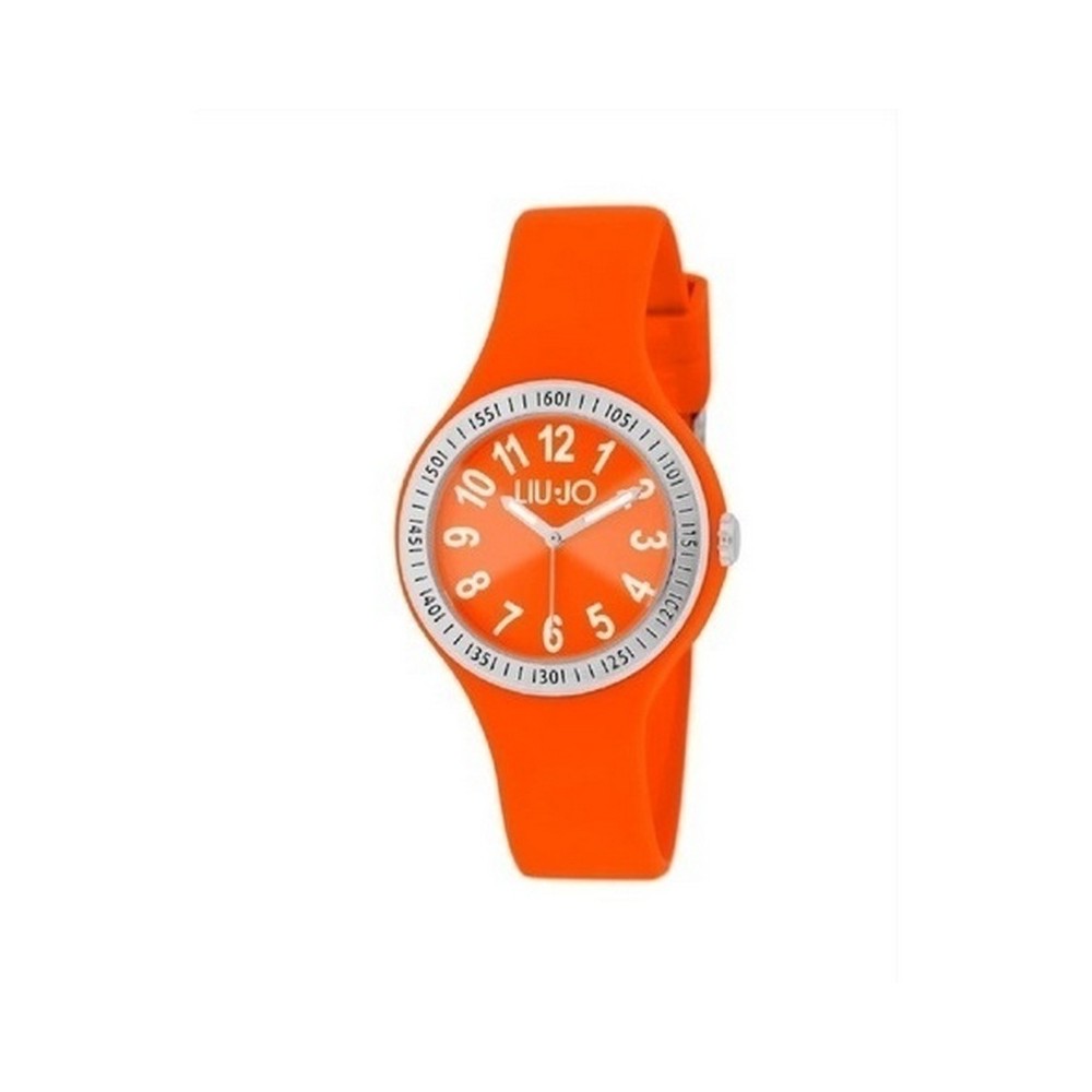 1 - Women's watch only time Liu Jo Friendly orange TLJ1944 steel silicone strap