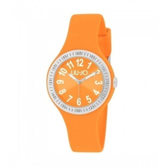 1 - Orologio donna solo tempo Liu Jo Friendly arancione TLJ1947 acciaio cinturino silicone