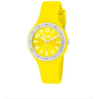 1 - Woman watch only time Liu Jo Friendly yellow TLJ1948 steel silicone strap