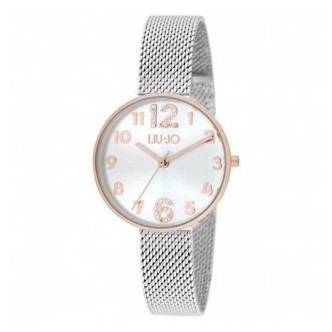 1 - Women's watch only time Liu Jo Complicity TLJ2024 steel white background