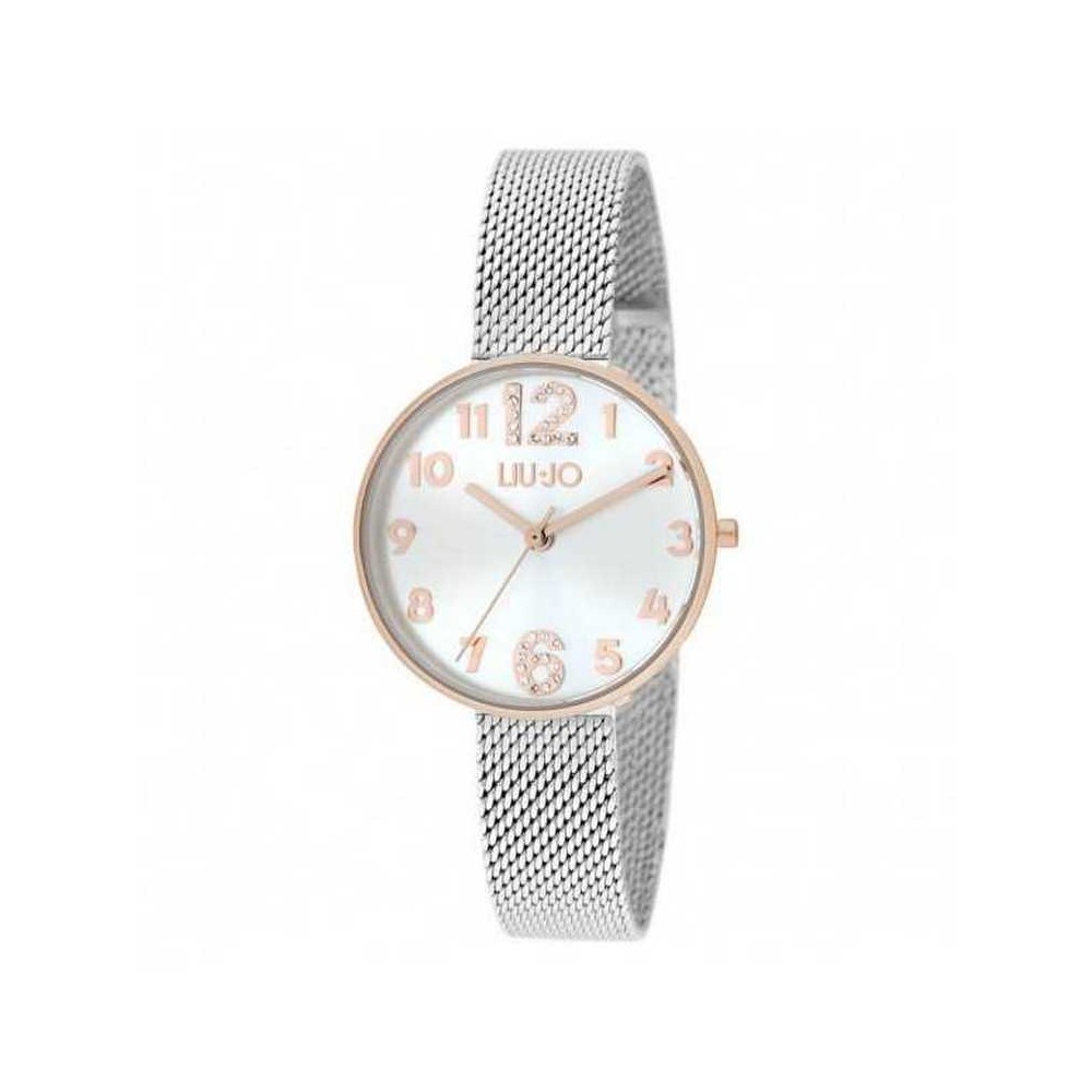 1 - Orologio donna solo tempo Liu Jo Complicity TLJ2024 acciaio fondo bianco