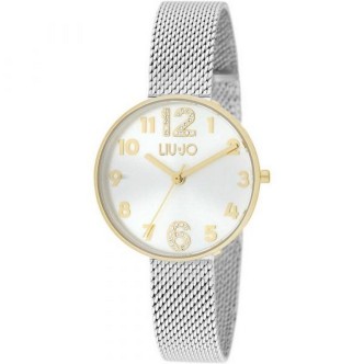 1 - Women's watch only time Liu Jo Complicity TLJ2023 steel white background