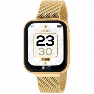 1 - Liu Jo women's smartwatch SWLJ053 gold color Milan shirt