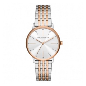 1 - Armani Exchange Lola AX5580 two-tone steel woman only time watch