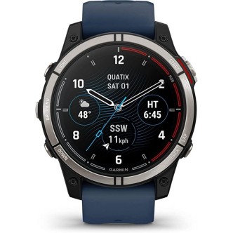 1 - Orologio Garmin Quatix 7 cinturino blu Sapphire Edition 010-02582-61