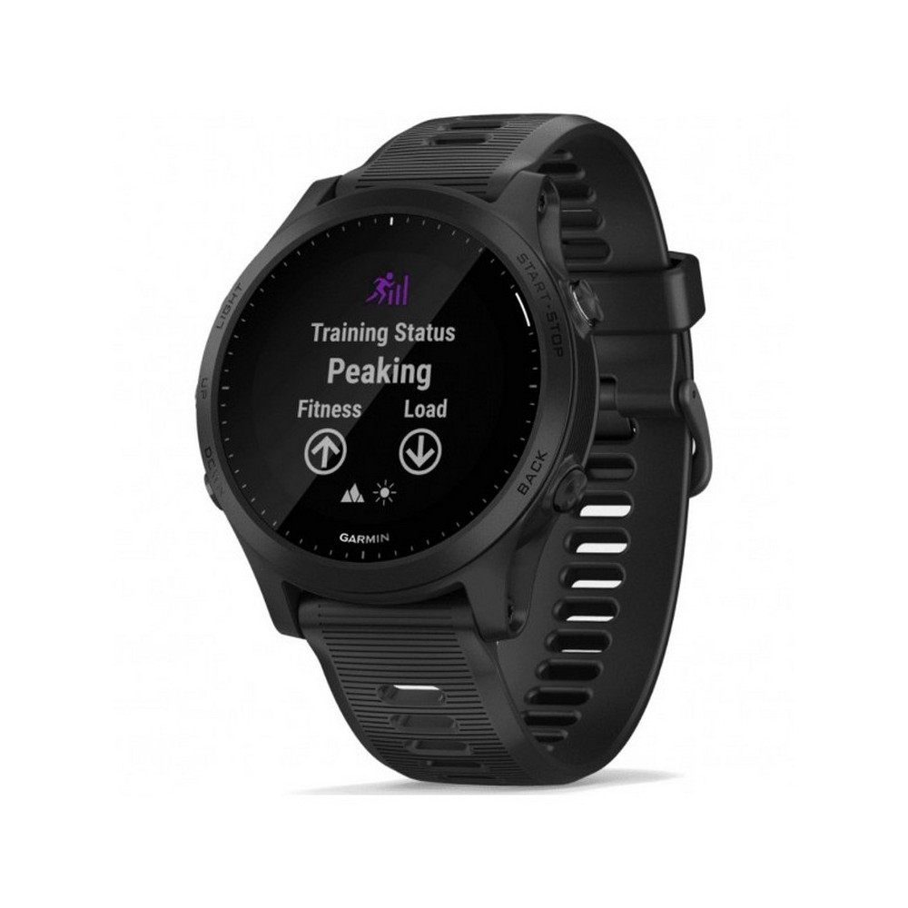 1 - Smartwatch uomo Garmin Forerunner 945 Music nero 010-02063-01 cinturino silicone