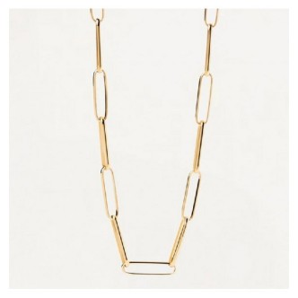 1 - Woman Necklace PPDPaola Essentials June Gold Plated Silver CO01-460-U