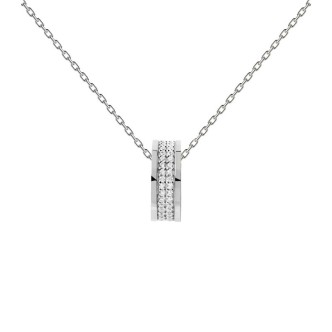 1 - PD Paola New Essentials woman light point necklace Silver with zircons CO02-438-U