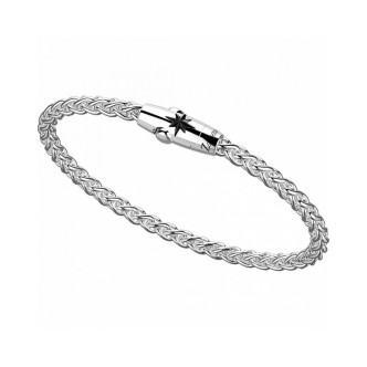 1 - Zancan men's wind rose bracelet Silver 925 Cosmopolitan EXB708