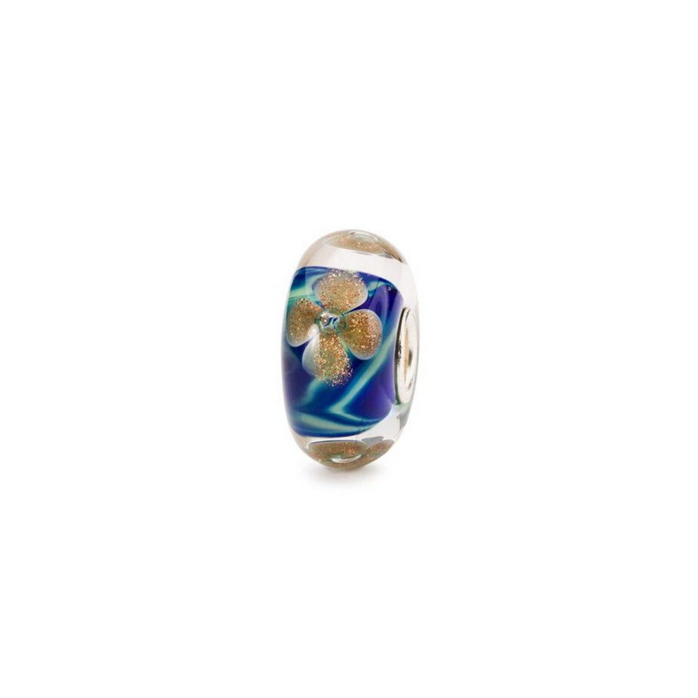 1 - Beads Trollbeads Gigli d'Acqua TGLBE-20287 Argento 925 e vetro murano