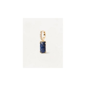 1 - Single earring for woman PD Paola Kaori PG01-688-U 925 Silver with Sodalite