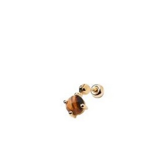 1 - PD Paola woman single earring Paola Kimi PG01-707-U 925 Silver with Tiger's Eye