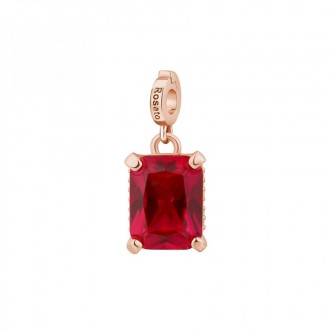 1 - Rosato ruby woman pendant RZ201 Silver 925 rosé