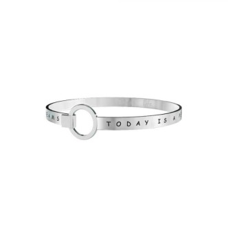 1 - Bracciale Kidult 231712 acciaio 316L con frase collezione Philosophy