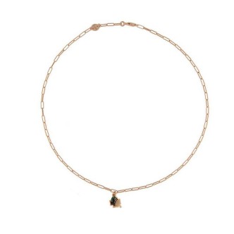 1 - Collana donna Rue des Mille catena GRZ-401 C4 Argento 925 rosato