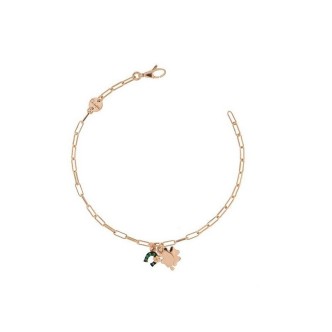 1 - Bracciale donna Rue des Mille catena BRZ-401 C4 Argento 925 rosato