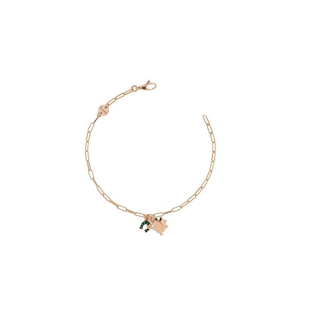 1 - Rue des Mille woman bracelet chain BRZ-401 C4 925 rosé silver