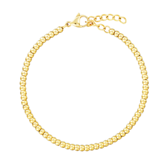 1 - Bracciale donna Stroili palline acciaio dorato 1682970