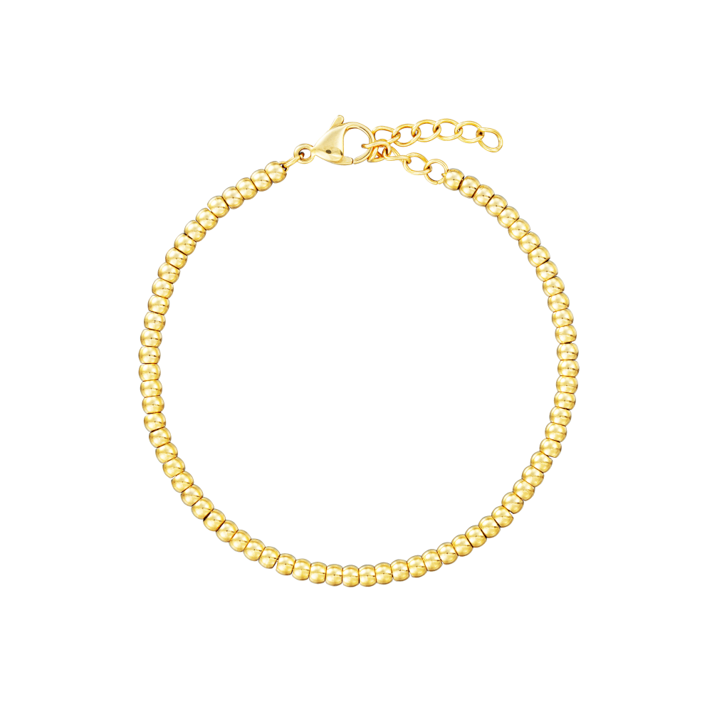 1 - Stroili women's bracelet with golden steel balls 1682970