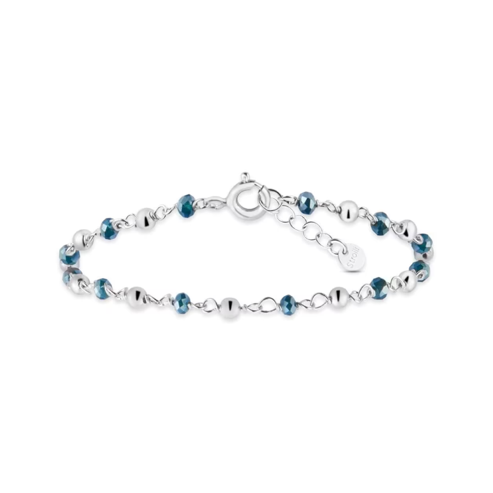 1 - Bracciale donna Argento Stroili Silver Soul 1671925 con pietre blu