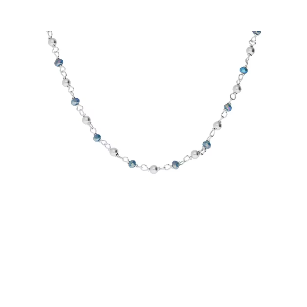 1 - Silver Stroili Silver Soul 1671927 women's necklace with blue stones