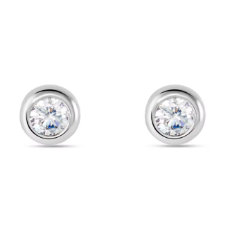 1 - Women's silver light point earrings Stroili Silver Rainbow 1317767 with zircon