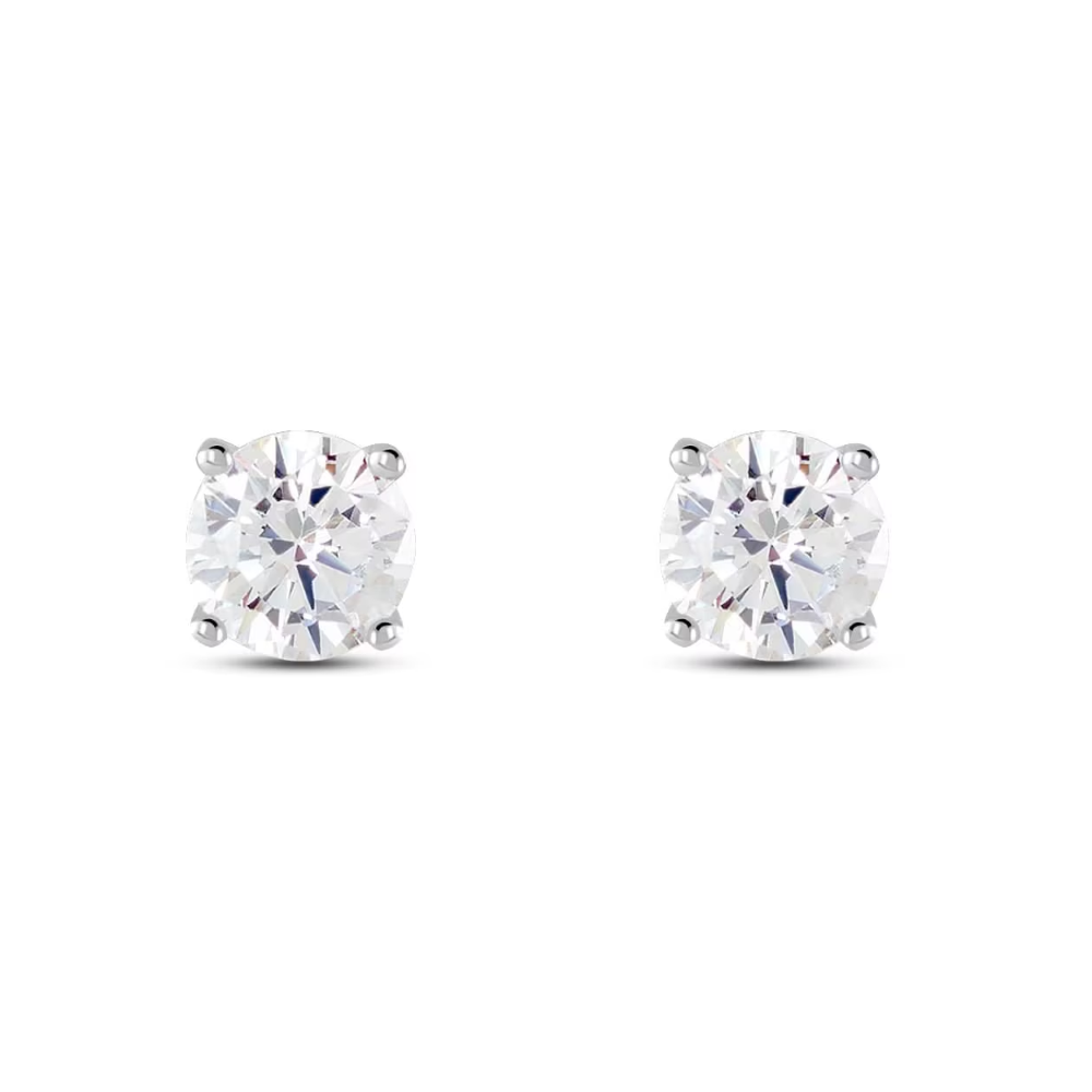 1 - Women's silver light point earrings Stroili Silver Rainbow 1317733 with zircon