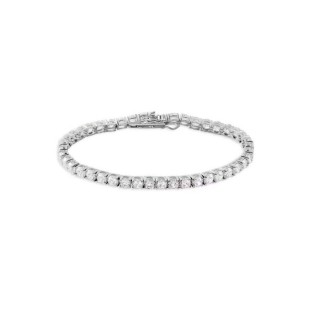 1 - Bracciale donna tennis Argento Stroili 1505472 con zirconi bianchi