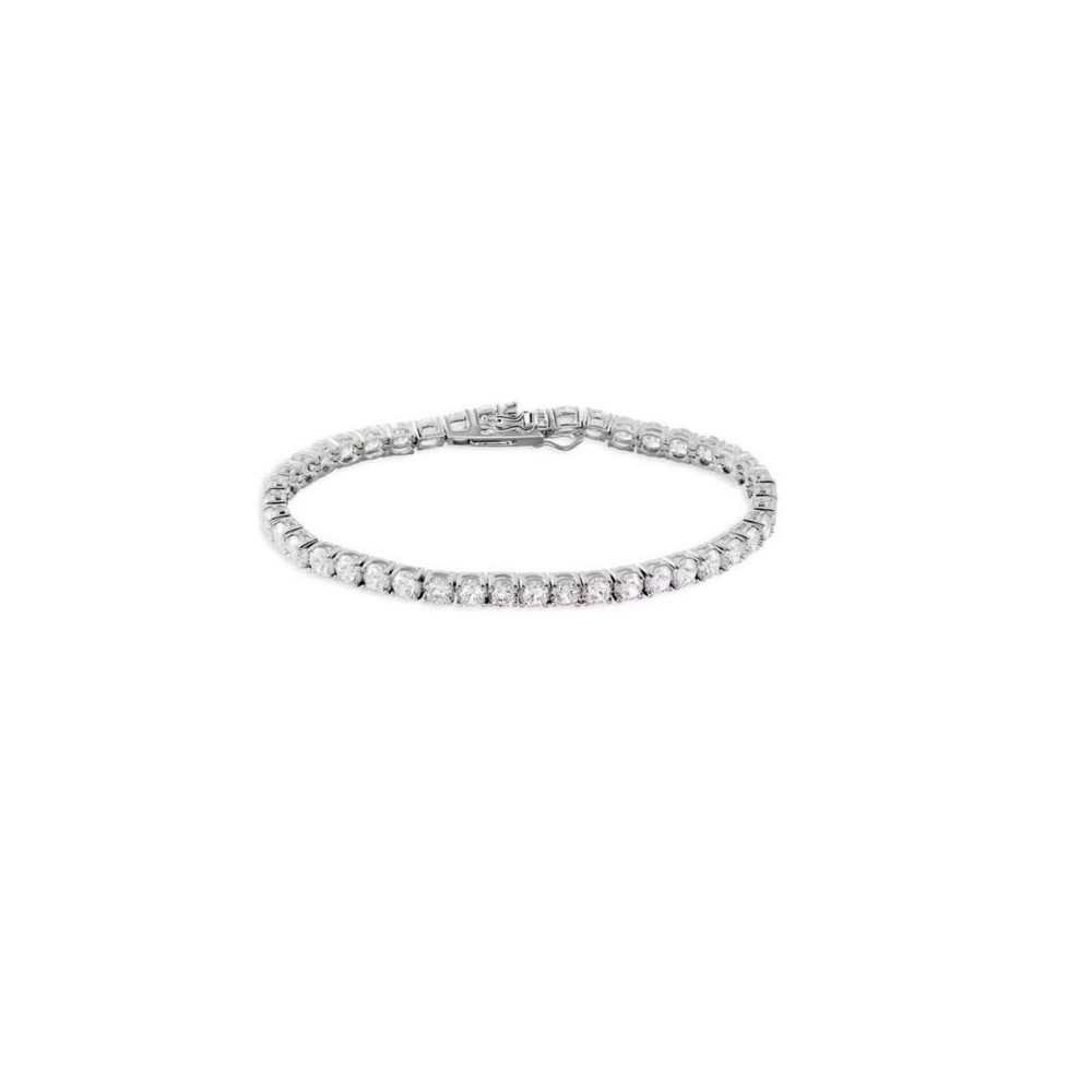 1 - Bracciale donna tennis Argento Stroili 1505472 con zirconi bianchi