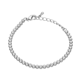 1 - Bracciale Tennis donna Argento 925 Stroili 1663926 zirconi tondi