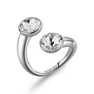 1 - Anello donna Brosway Affinity acciaio BFF176B con Swarovski